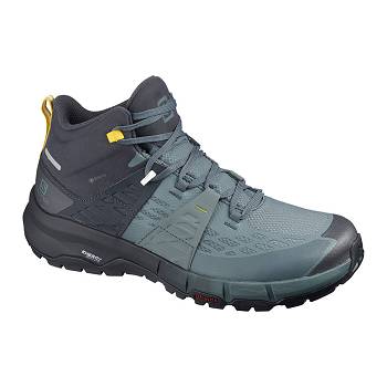 Salomon ODYSSEY MID GTX - Modre Turistické Topánky Panske, SALO243